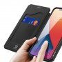 Dux Ducis pénztárcás borító - iPhone 12 mini - fekete