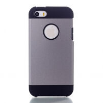 Borító 2in1 - Apple iPhone 5 / 5S / SE (2016) - szürke