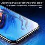 Edzett üveg 2,5D törésgátló és ujjlenyomat elleni védelemmel - iPhone 12 / 12 Pro - fekete keret