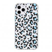 Tok leopárd mintával - iPhone 12 mini - kék