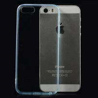Ultravékony 0,5 mm borító - Apple iPhone 5 / 5S / SE (2016) - kék