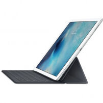 Eredeti Smart Keyboard fedél cseh billentyűzettel Apple iPad Pro 12,9" (2017) készülékre - szürke