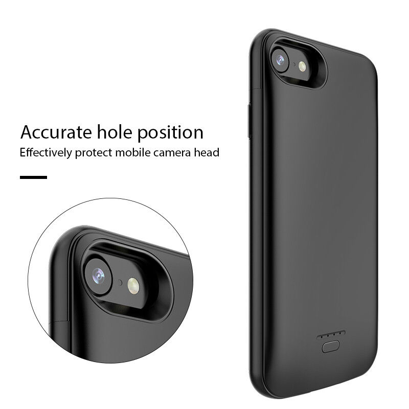 Tok külső akkumulátorral 4000 mAh - iPhone 6 / 6S / 7 / 8 / SE (2020/2022) - fekete