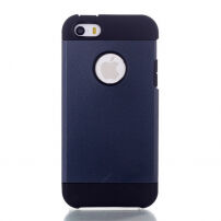 Borító 2in1 - Apple iPhone 5 / 5S / SE (2016) - sötét kék