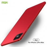 Mofi ultra vékony matt tok - iPhone 12 Pro Max - piros