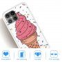 Puha transzparens tok - iPhone 12 mini - jégkrém
