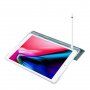 Smart borító állvánnyal és tárolóval Apple Pencil - iPad 10,2" (2019-2021) - kékes-szürke