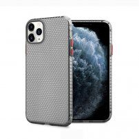 Tok méhsejt szerkezettel - iPhone 12 Pro Max - fekete