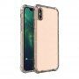 Tok megerősített sarok és élvédelemmel - iPhone X / XS - transzparens