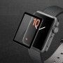 IMAK Pro+ extra ellenálló edzett 2.5D üveg (Tempered Glass) Apple Watch - 38mm - fekete