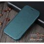 X-Level bőr flip cover borító állvánnyal - iPhone 12 / 12 Pro - zöld