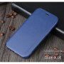 X-Level bőr flip cover borító állvánnyal - iPhone 12 / 12 Pro - kék