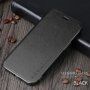 X-Level bőr flip cover borító állvánnyal - iPhone 12 mini - fekete