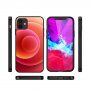 NXE puha tok színes körök mintával - iPhone 12 / 12 Pro - piros