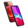 NXE puha tok színes körök mintával - iPhone 12 / 12 Pro - piros