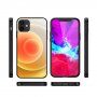 NXE puha tok színes körök mintával - iPhone 12 / 12 Pro - sárga