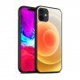 NXE puha tok színes körök mintával - iPhone 12 / 12 Pro - sárga