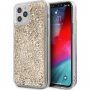 Guess 4G Liquid Glitter tok - iPhone 12 Pro Max - arany