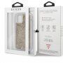 Guess 4G Liquid Glitter tok - iPhone 12 Pro Max - arany