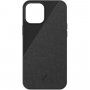 Native Union Clic Canvas tok - iPhone 12 Pro Max - fekete
