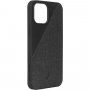 Native Union Clic Canvas tok - iPhone 12 Pro Max - fekete