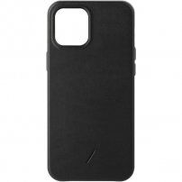 Native Union Clic Classic bőr tok - iPhone 12 Pro Max - fekete