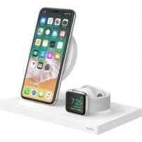 Belkin Boost Charge 2 az egyben vezeték nélküli töltőállomás 7.5W - iPhone / Apple Watch - fehér