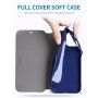 X-Level bőr flip cover borító állvánnyal - iPhone 12 Pro Max - kék