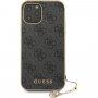 Guess 4G Charms tok - iPhone 12 Pro Max - szürke
