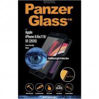 PanzerGlass Edge-to-Edge 2,5D edzett üveg a szem védelmére - iPhone 6 / 6S / 7 / 8 / SE (2020/2022) - fekete