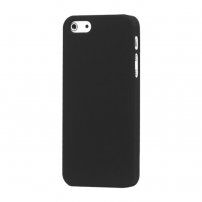 Matt gumírozott tok - iPhone 5 / 5S / SE (2016) - fekete