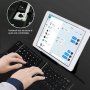 Utazó összecsukható vezeték nélküli billentyűzet iPhone -hoz / iPad - fekete