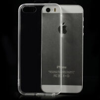 Ultravékony 0,5 mm tok - Apple iPhone 5 / 5S / SE (2016) - átlátszó