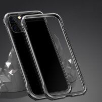 Védő fém keret az élek védelmére iPhone 11 Pro Max - fekete
