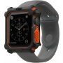 UAG Watch tartós tok Apple Watch 44mm - fekete-narancssárga