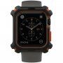UAG Watch tartós tok Apple Watch 44mm - fekete-narancssárga