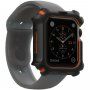 UAG Watch tartós tok Apple Watch 44mm - fekete-narancssárga
