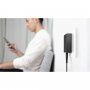 Uniq Votre Slim Kit 18W töltő USB-C (PD) porttal + lightning kábel iPhone / iPad - fekete