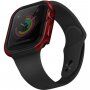 Uniq Valencia fém borító - Apple Watch 44mm - piros