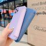 Szilikon és PU műbőr pénztárca tok - iPhone 12 mini - piros