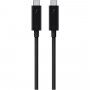 Belkin ThunderBolt 3 (USB-C / USB-C) adat- és tápkábel - iPhone / iPad / MacBook / AirPods - 2 m - fekete