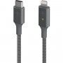 Belkin Boost Charge LED fonott kábel USB-C / Lightning csatlakozókkal - 1,2m - ezüst