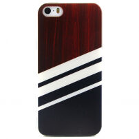 Védőtok - Apple iPhone 5 / 5S / SE (2016) - wood grain