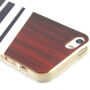 Védőtok - Apple iPhone 5 / 5S / SE (2016) - wood grain