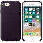 Eredeti bőr tok Apple iPhone SE (2020/2022) / 8 / 7 készülékre - lila