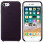Eredeti bőr tok Apple iPhone SE (2020/2022) / 8 / 7 készülékre - lila