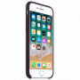 Eredeti bőr tok Apple iPhone SE (2020/2022) / 8 / 7 készülékre - lila