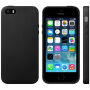 Elegáns tok - Apple iPhone 5 / 5S / SE (2016) - fekete
