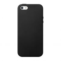 Elegáns tok - Apple iPhone 5 / 5S / SE (2016) - fekete