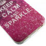 Elegáns tok - Apple iPhone 5 / 5S / SE (2016) - Keep Calm and Sparkle